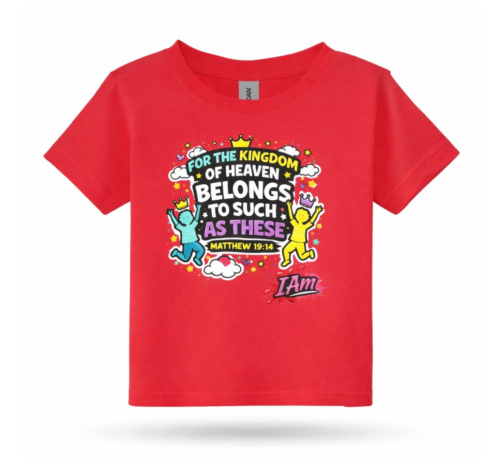 Kingdom Kids Tee – Bold Faith toddler  Matthew 19:14
