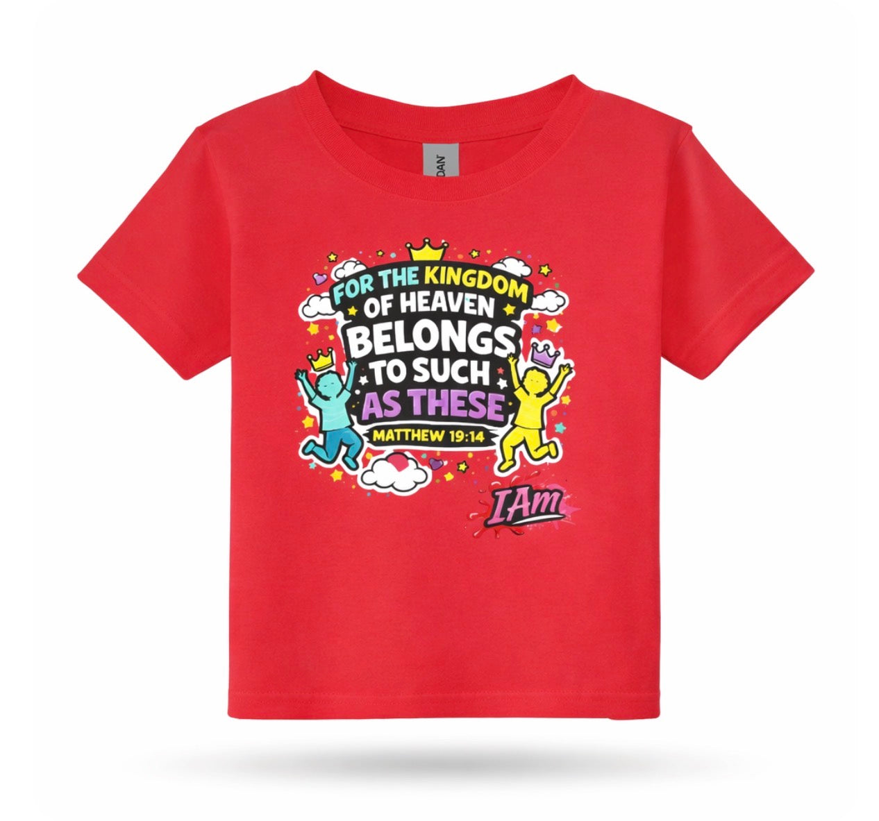 Kingdom Kids Tee – Bold Faith toddler  Matthew 19:14