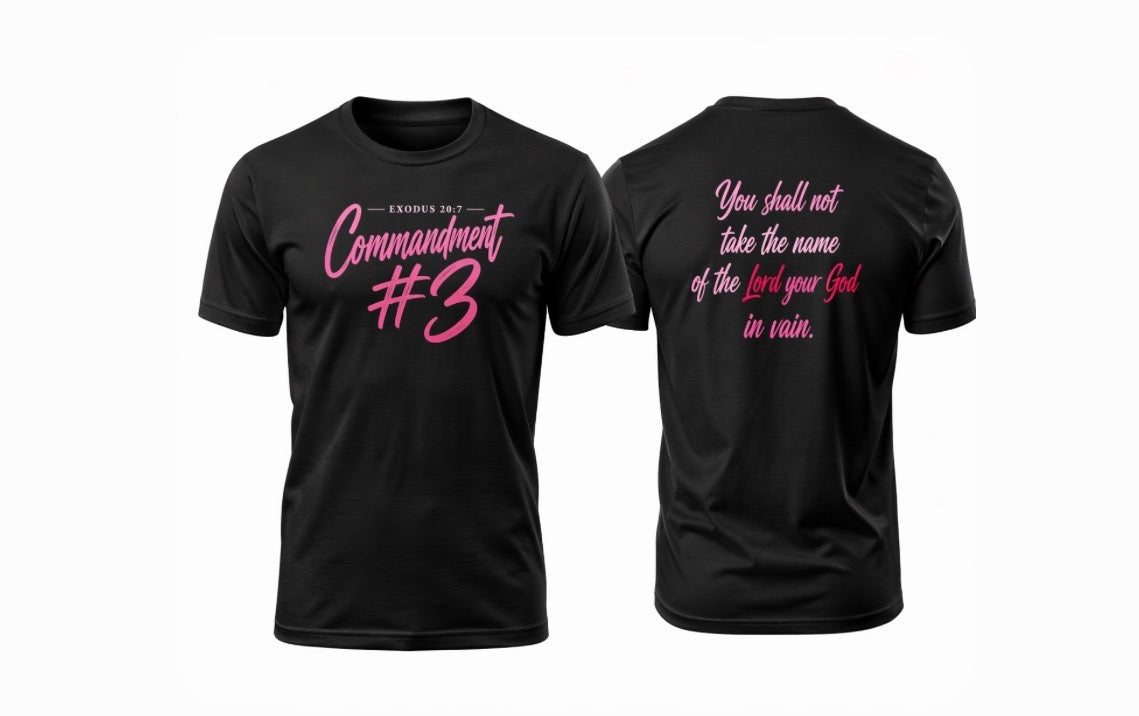 Commandment Edition — Wear the Word. Live the Message.