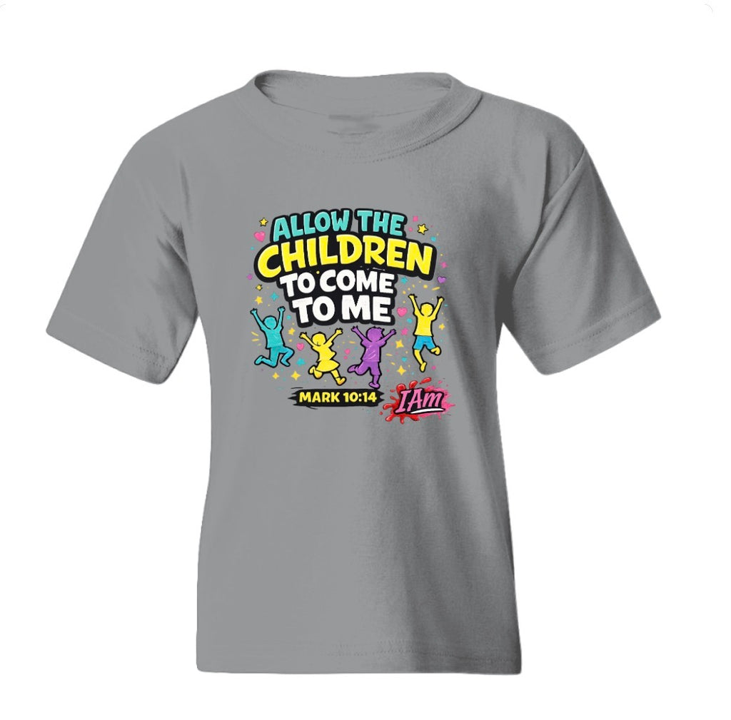 “Let the Children Come” – Faith Kids Tee  Mark 10:14