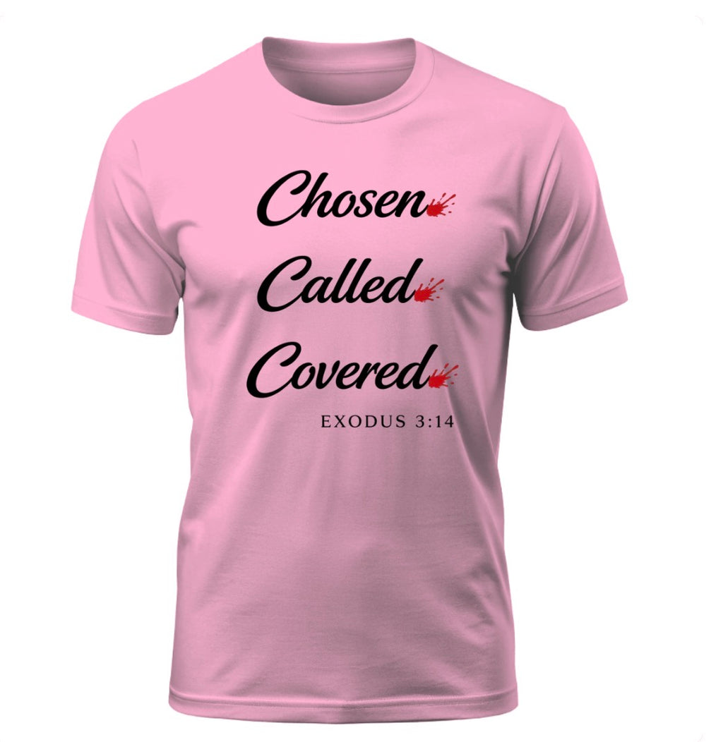 I AM “Chosen. Called. Covered.” Tee – Exodus 3:14 - The Exodus edition