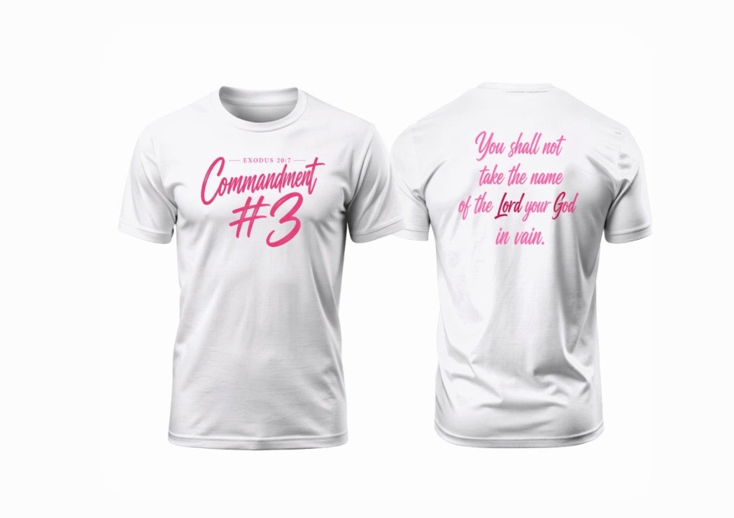 Commandment Edition — Wear the Word. Live the Message.