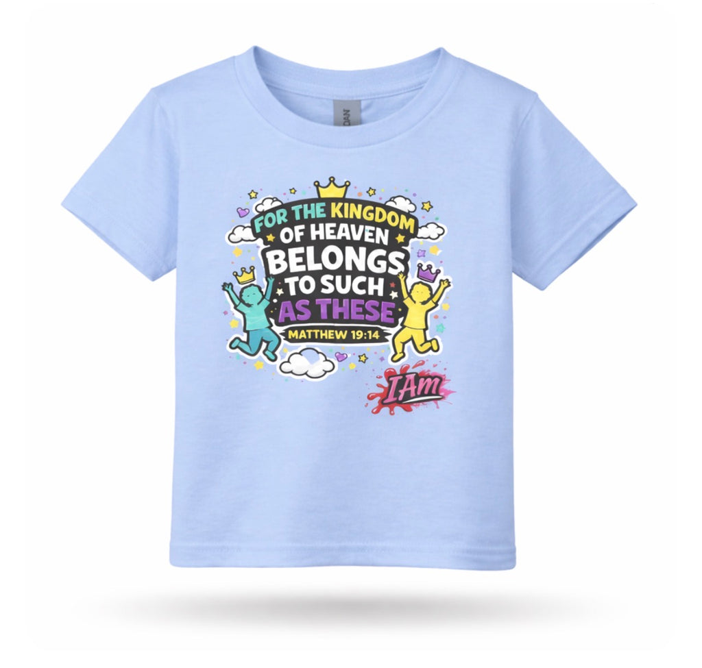 Kingdom Kids Tee – Bold Faith toddler  Matthew 19:14