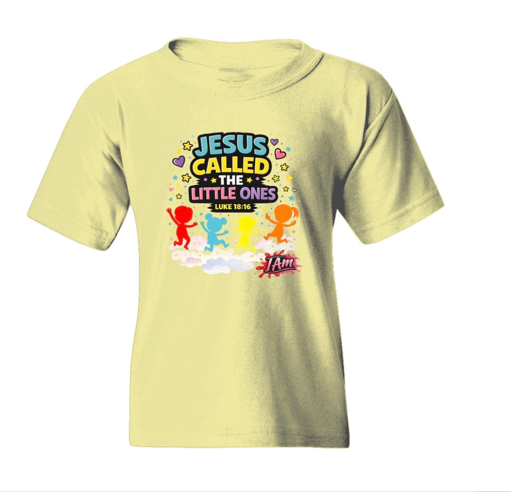 Jesus Called the Little Ones - Kids Faith Tee (Luke 18:16)