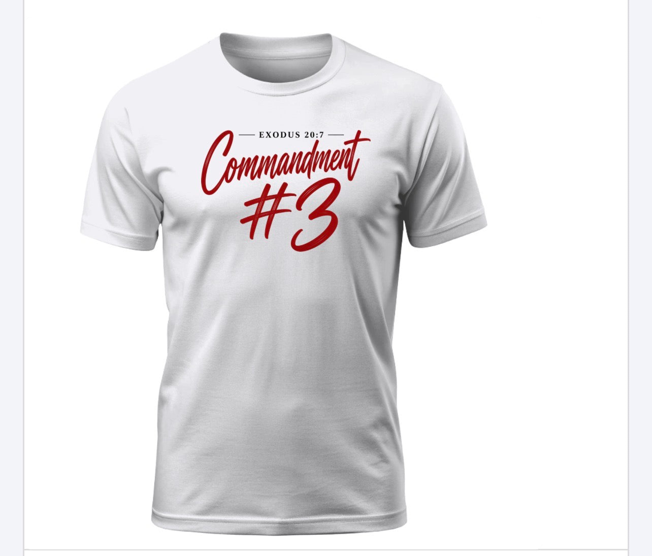 Commandment Edition — Wear the Word. Live the Message.