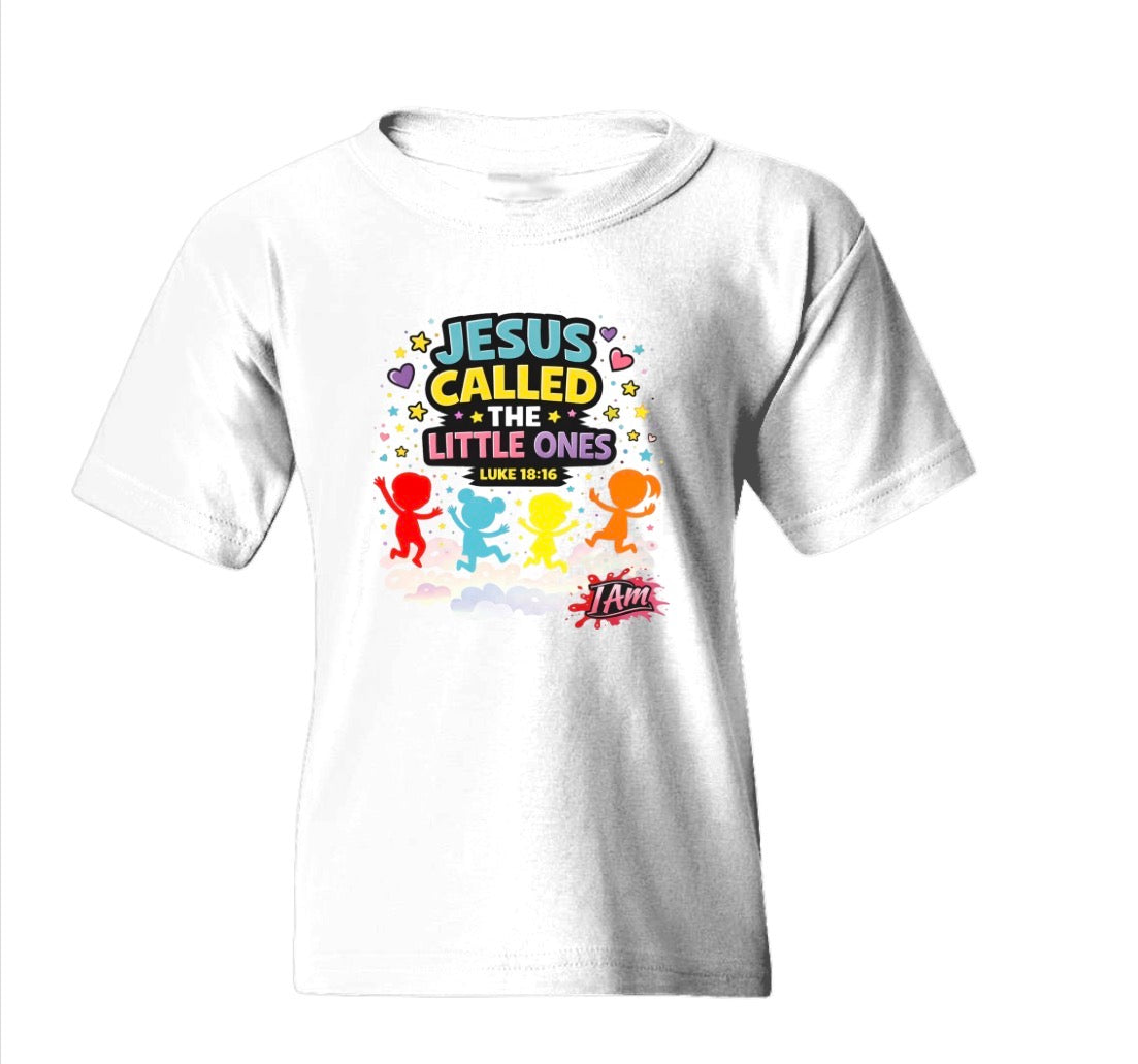 Jesus Called the Little Ones - Kids Faith Tee (Luke 18:16)