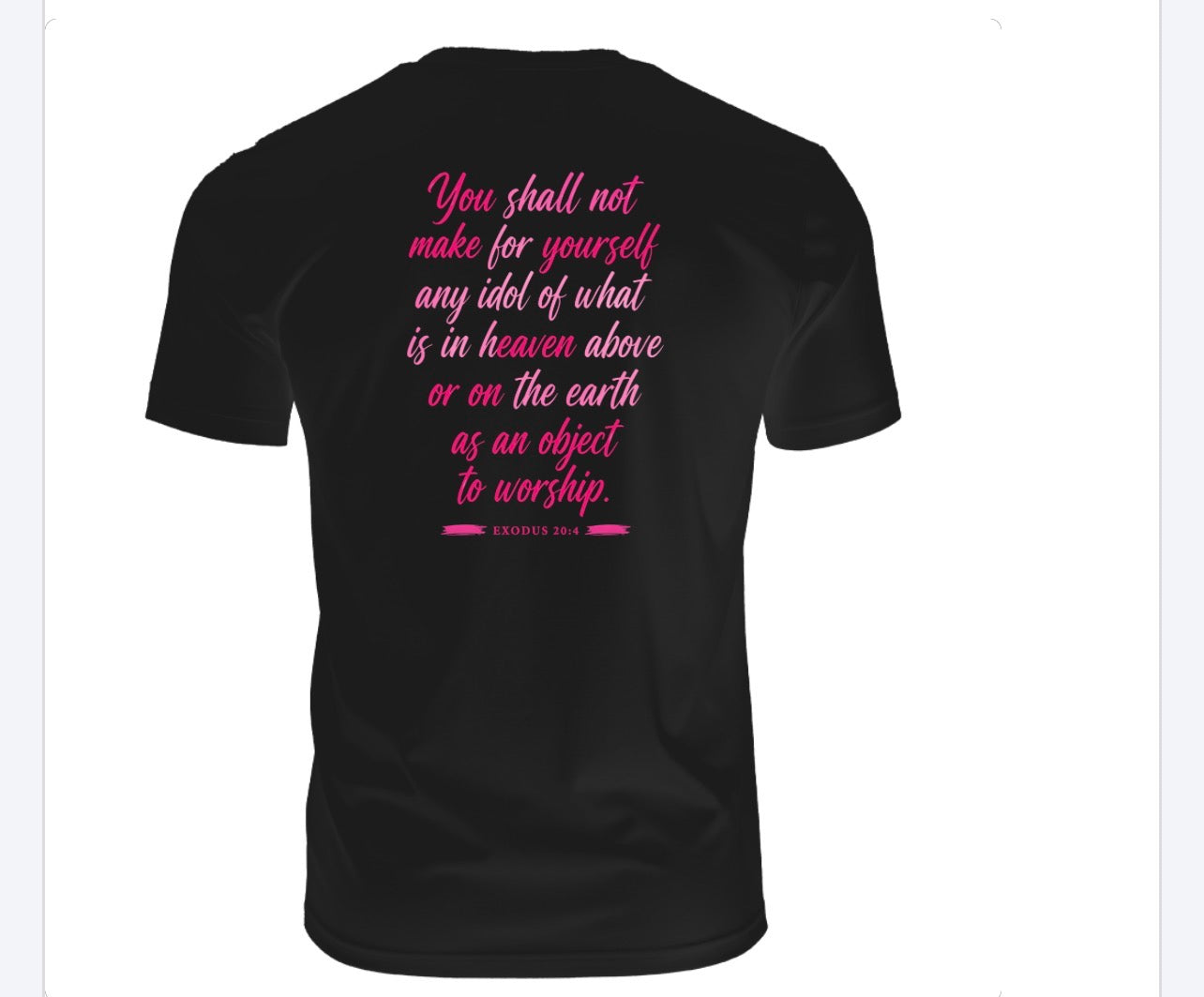 Commandment Edition — Wear the Word. Live the Message.