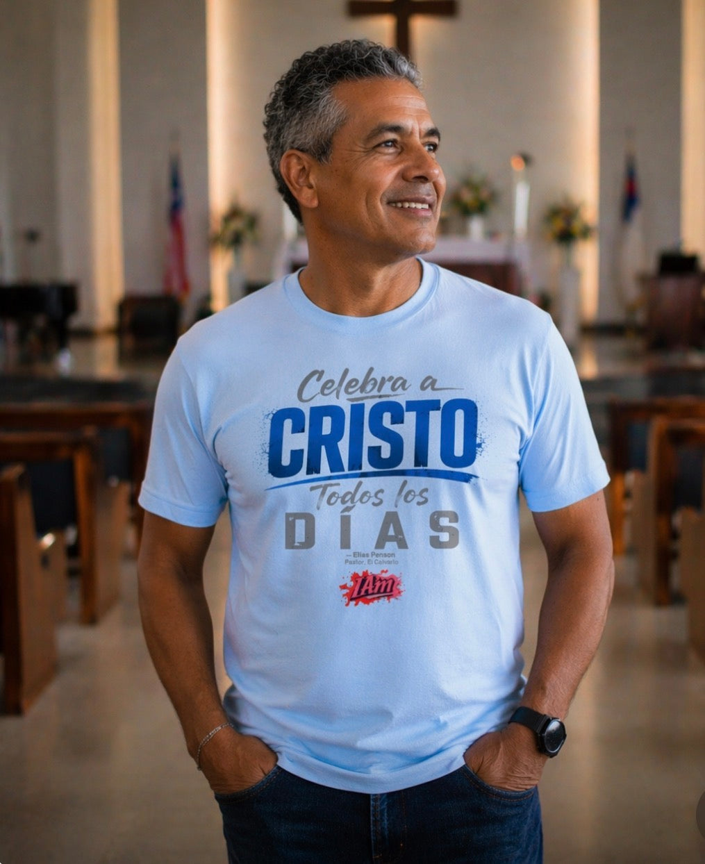Celebra a Cristo Todos los Días Tee – Penson Edition