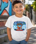 Kingdom Kids Airplane Tee – Matthew 19:14 Faith-Based Boys Shirt