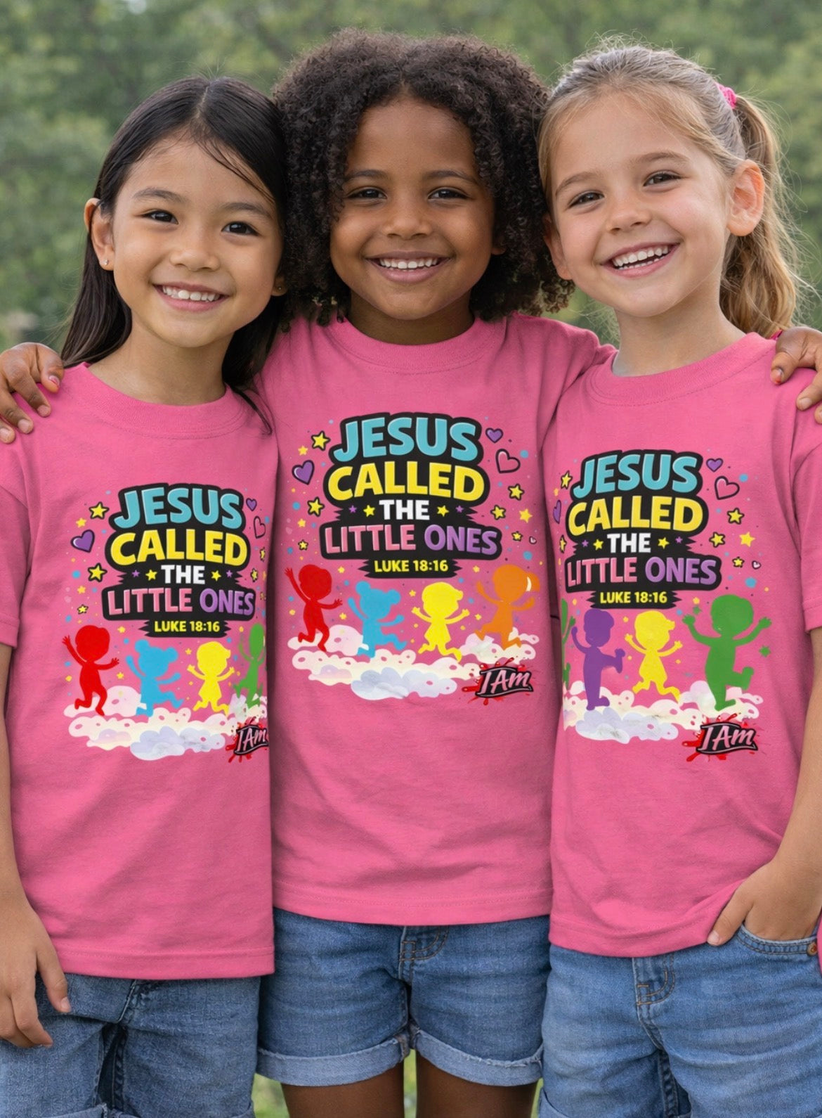 Jesus Called the Little Ones - Kids Faith Tee (Luke 18:16)