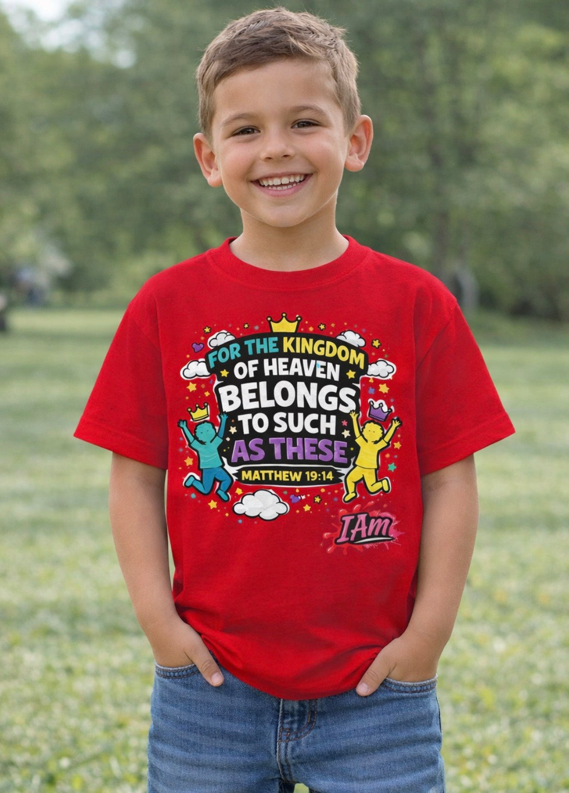 “The Kingdom Belongs to Them” – Faith Kids Tee Matthew 19:14