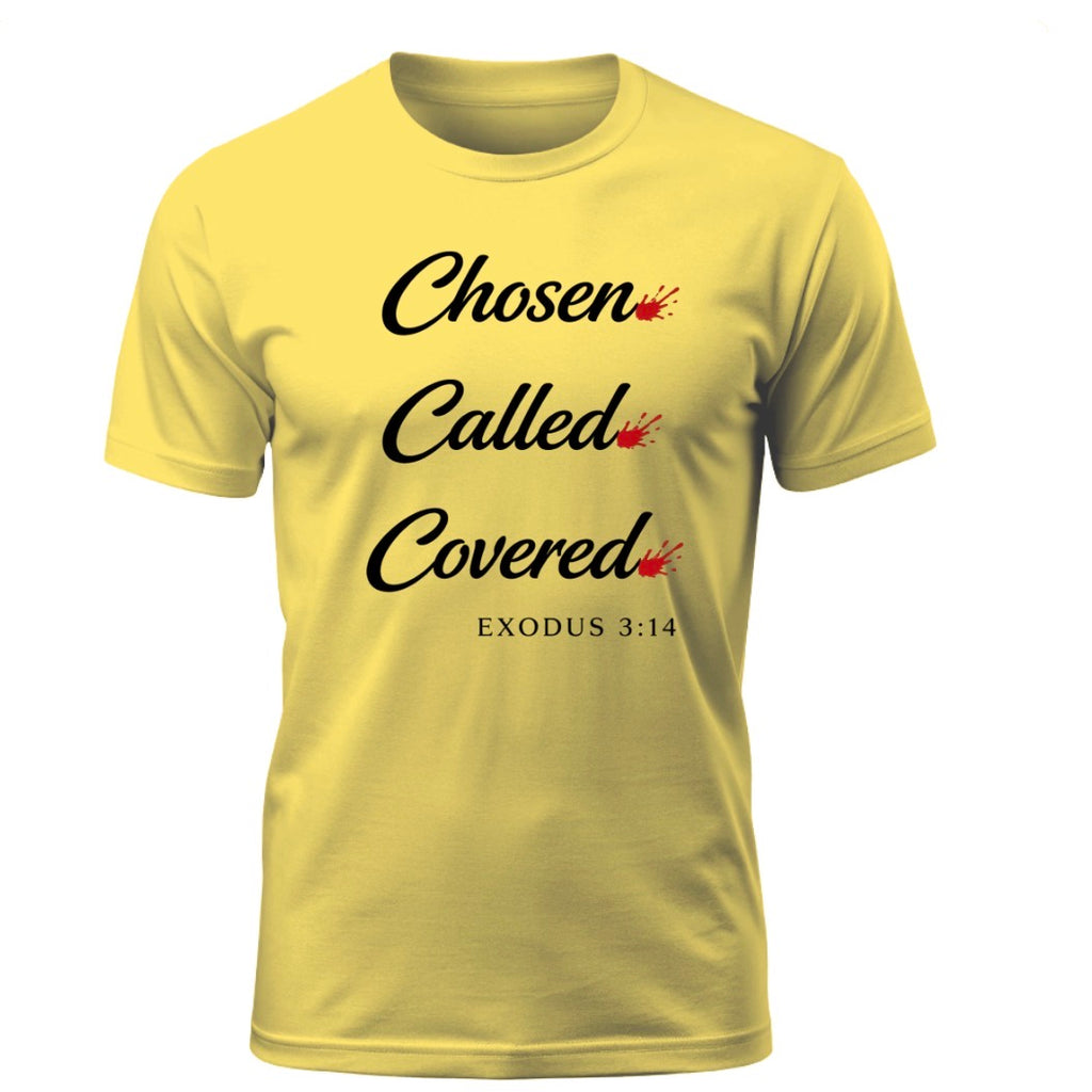 I AM “Chosen. Called. Covered.” Tee – Exodus 3:14 - The Exodus edition