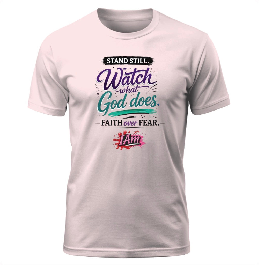 Stand Still & Watch – Faith Over Fear Tee - Exodus edition