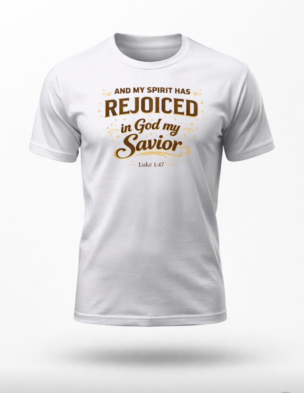 Rejoiced in My Savior Tee – Luke 1:47