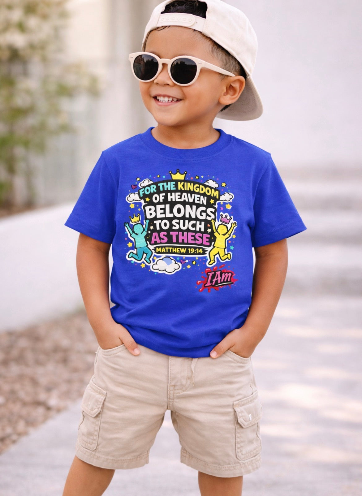 Kingdom Kids Tee – Bold Faith toddler  Matthew 19:14