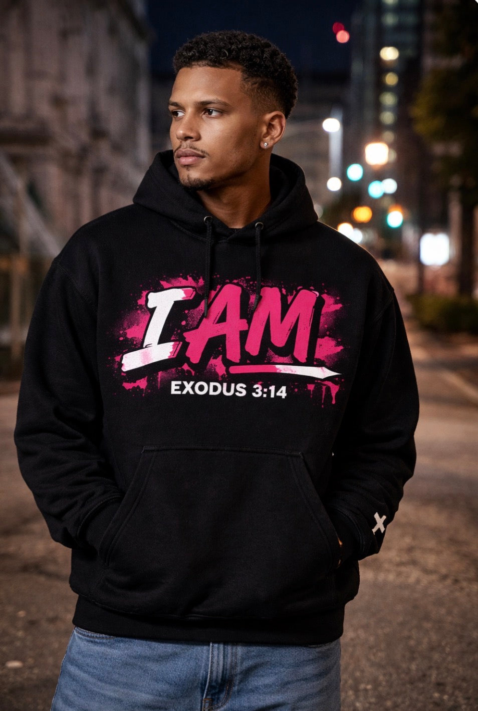 I AM Exodus 3:14 Statement Hoodie - The Exodus edition