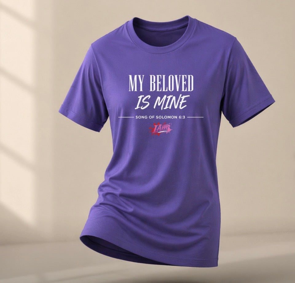 My Beloved Is Mine Tee – Women’s Faith Collection - Song of Solomon 6:3