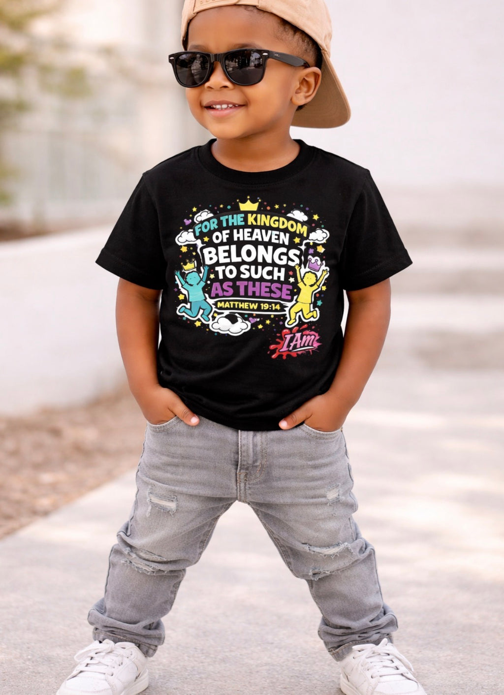 Kingdom Kids Tee – Bold Faith toddler  Matthew 19:14